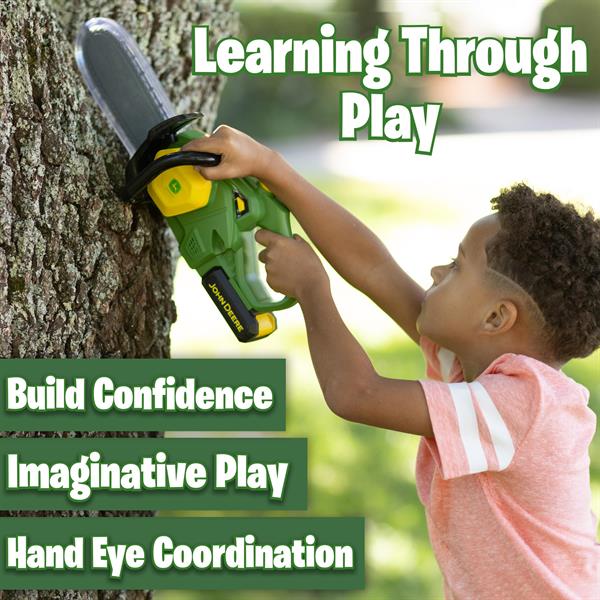 John Deere Kids John Deere Motorised Chainsaw