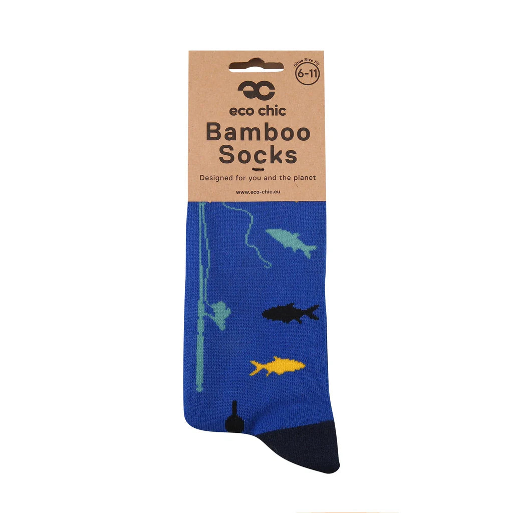 Eco Chic Eco-Friendly Fishing Bamboo Socks