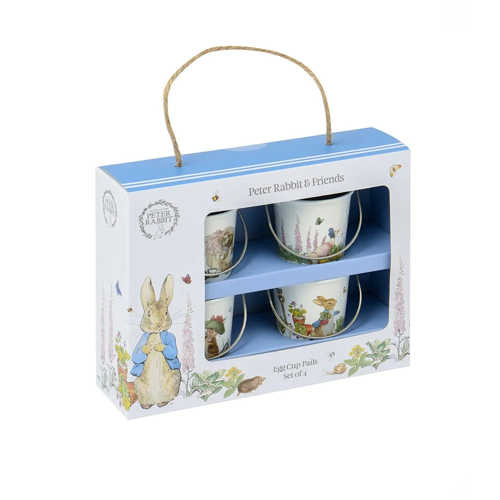 Eddingtons Peter Rabbit Bucket Egg Cups Set of 4