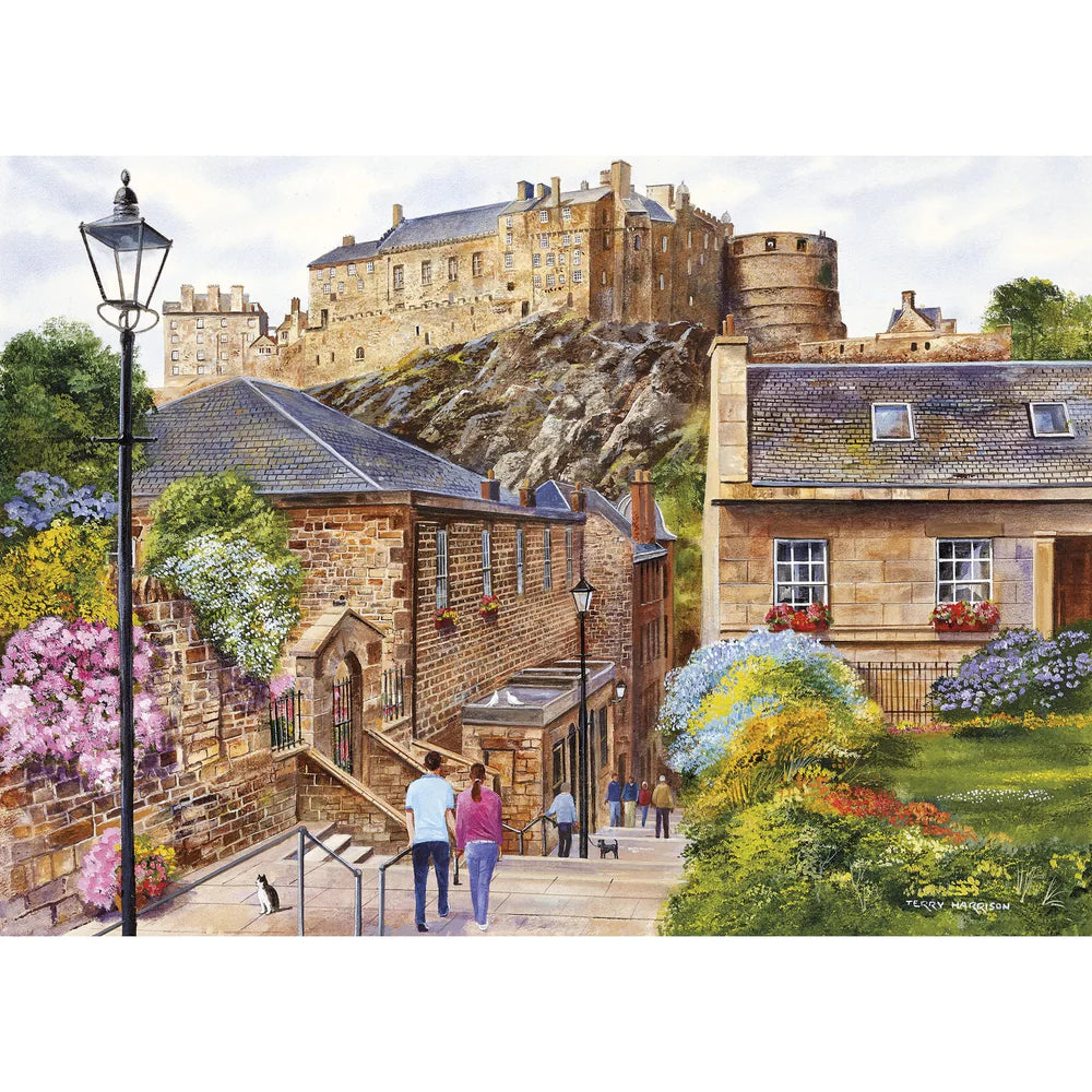 Gibsons Edinburgh - The Vennel 1000 Piece Jigsaw Puzzle