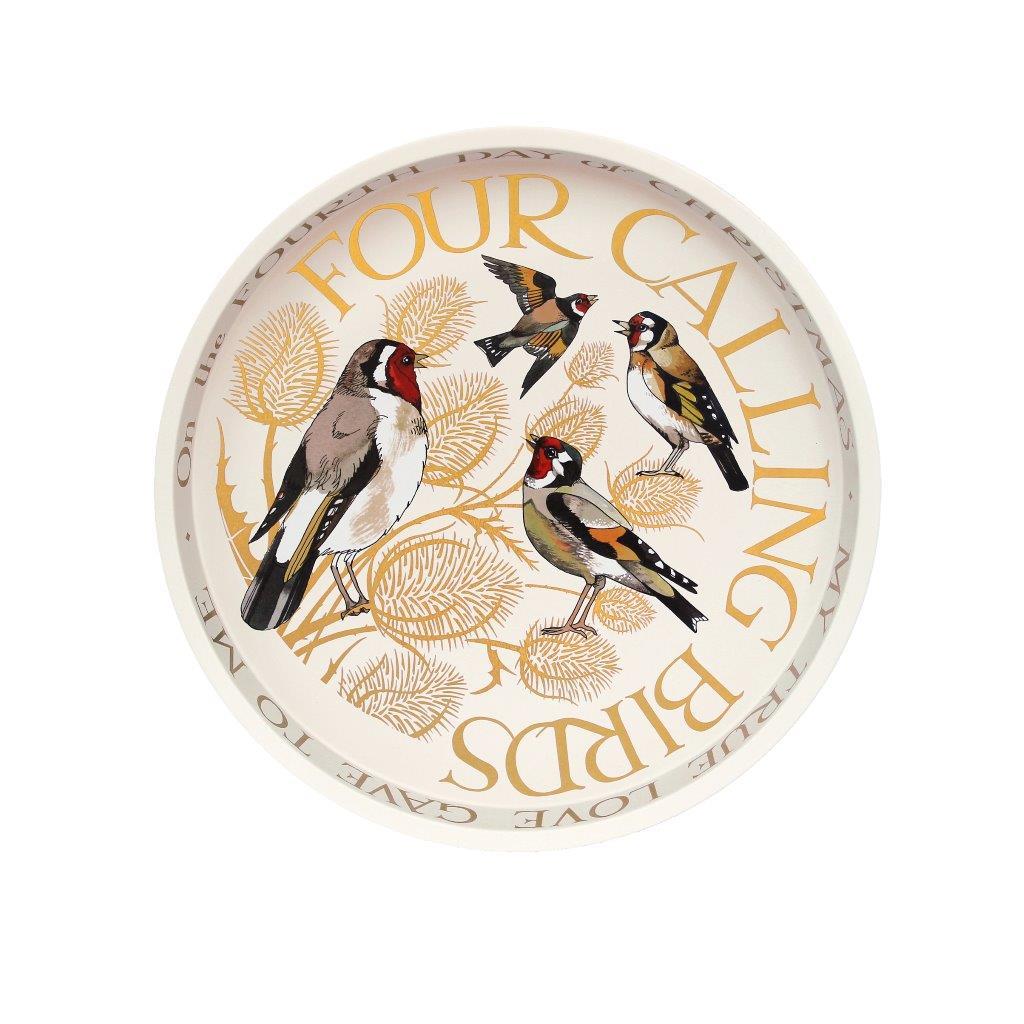 Emma Bridgewater Four Calling Birds Deepwell Tray