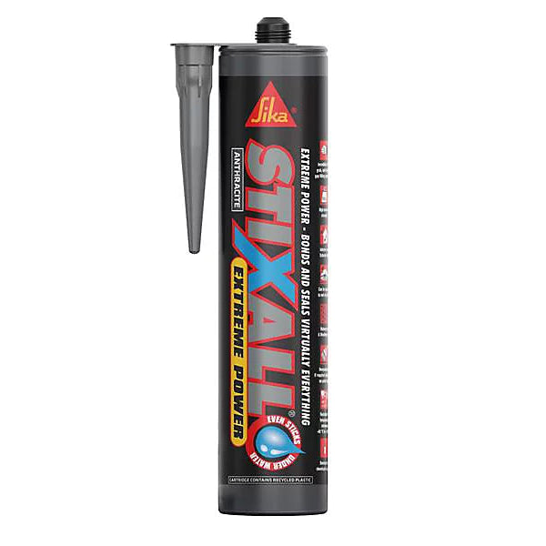 Everbuild Stixall Extreme Power Sealant & Adhesive Anthracite 290ml