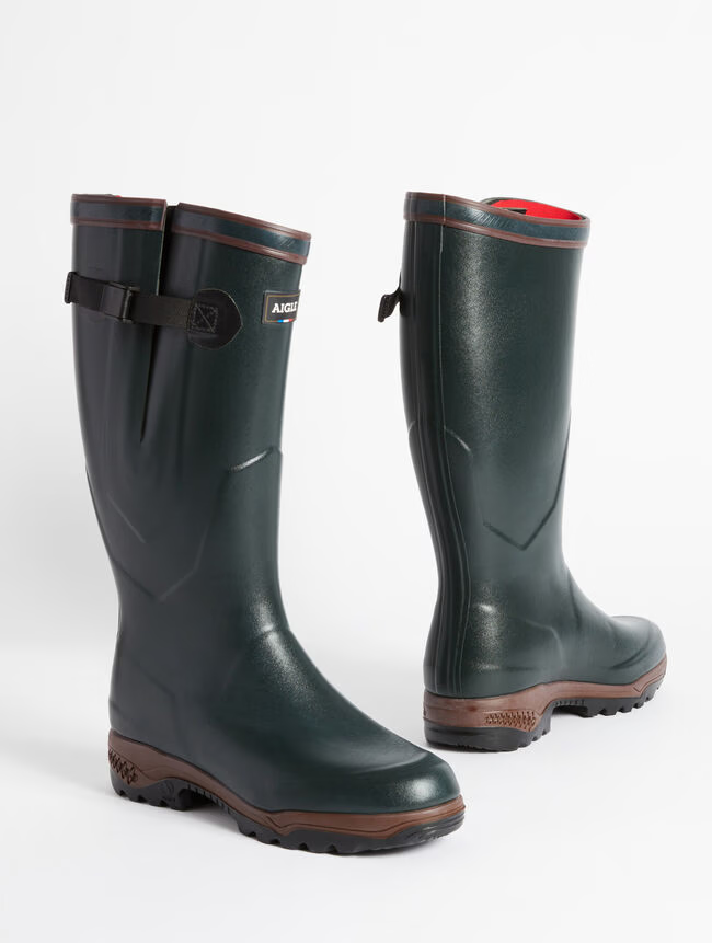 Aigle Men's Parcours Iso Wellington Boots - Insulated Rubber Boots For Cold Weather (-20°C)