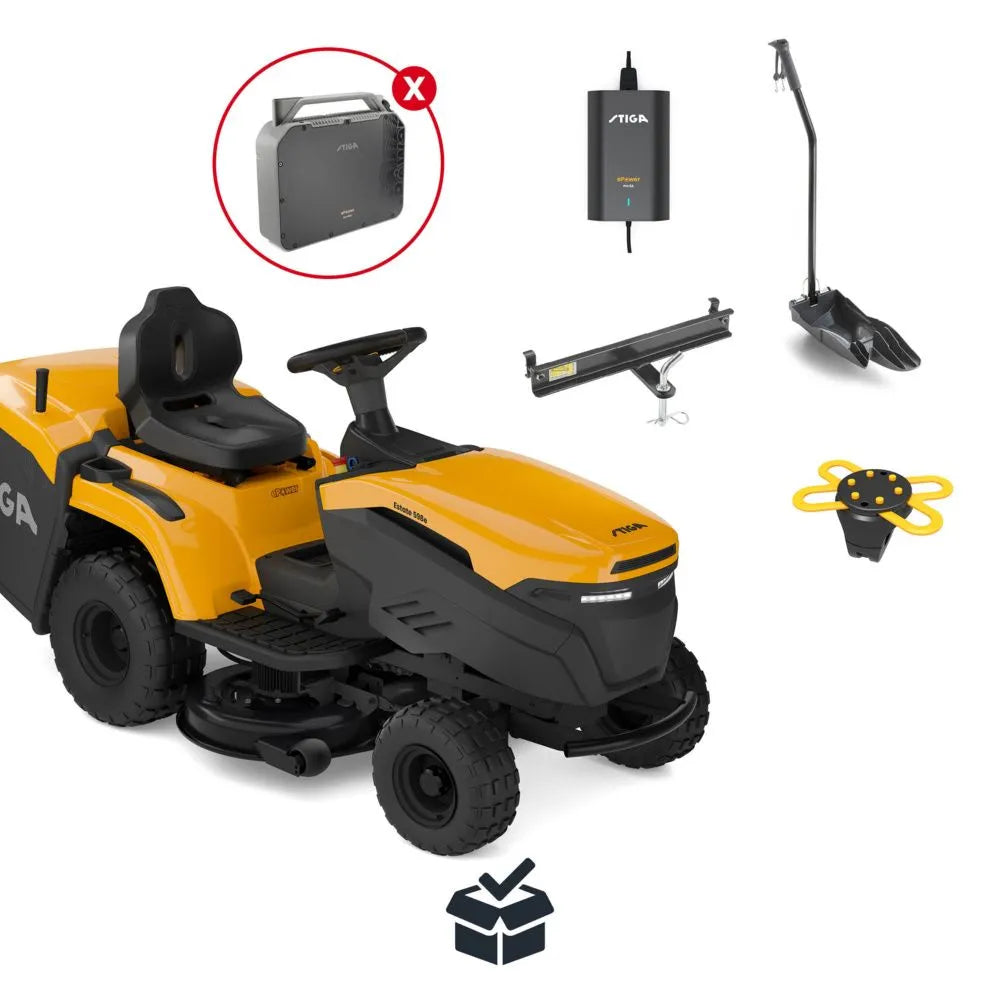 STIGA Estate 384e Battery Garden Tractor