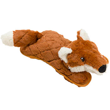 House of Paws Quilted Plush Fox Dog Toy