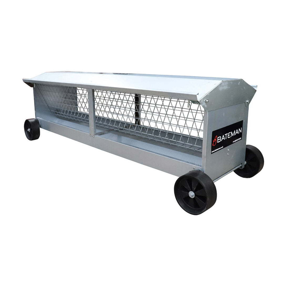Bateman Sheep Hayrack and Manger on Wheels 2.5m