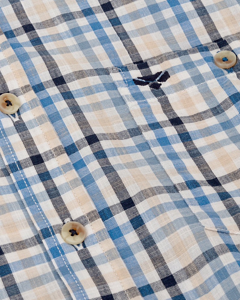 Hoggs Aberdour Short Sleeve Checked Shirt