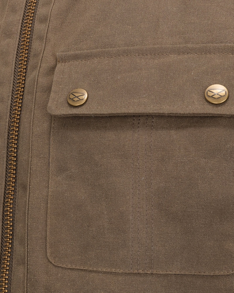 Hoggs Balfour Waxed Canvas Gilet