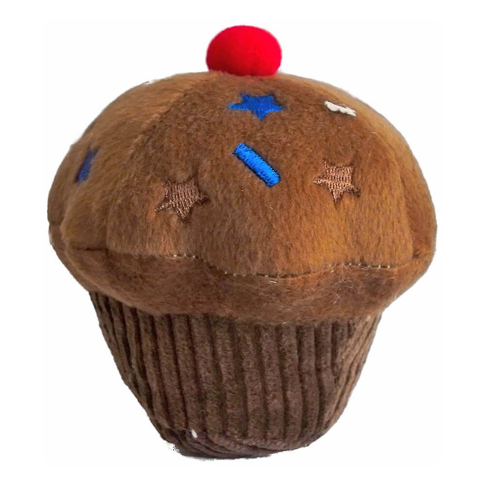 House of Paws Vanilla Scented Chocolate Cupcake Plush