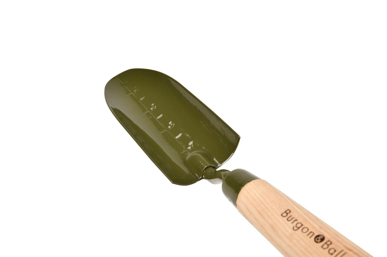 Burgon & Ball Boron Green Transplanter Trowel