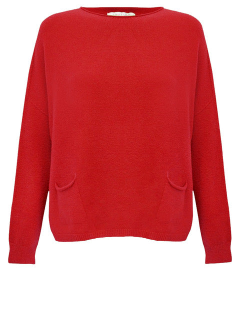 Amazing Woman Jodie Front Pocket Supersoft Knit Jumper