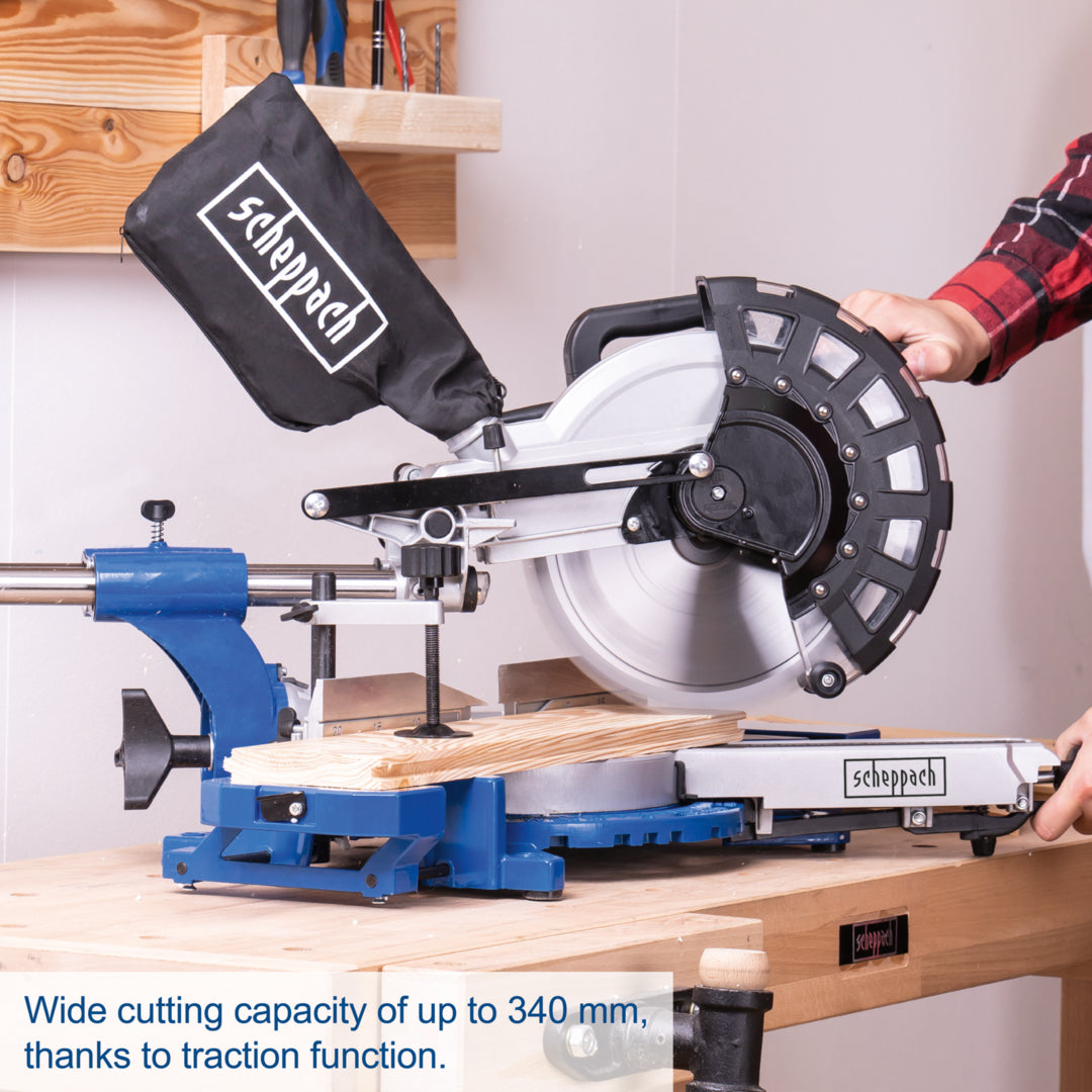 Scheppach HM254 255mm Sliding Mitre Saw 2000W