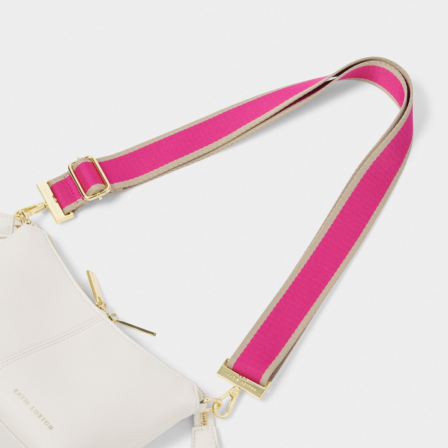 Katie Loxton Canvas Stripe Bag Strap