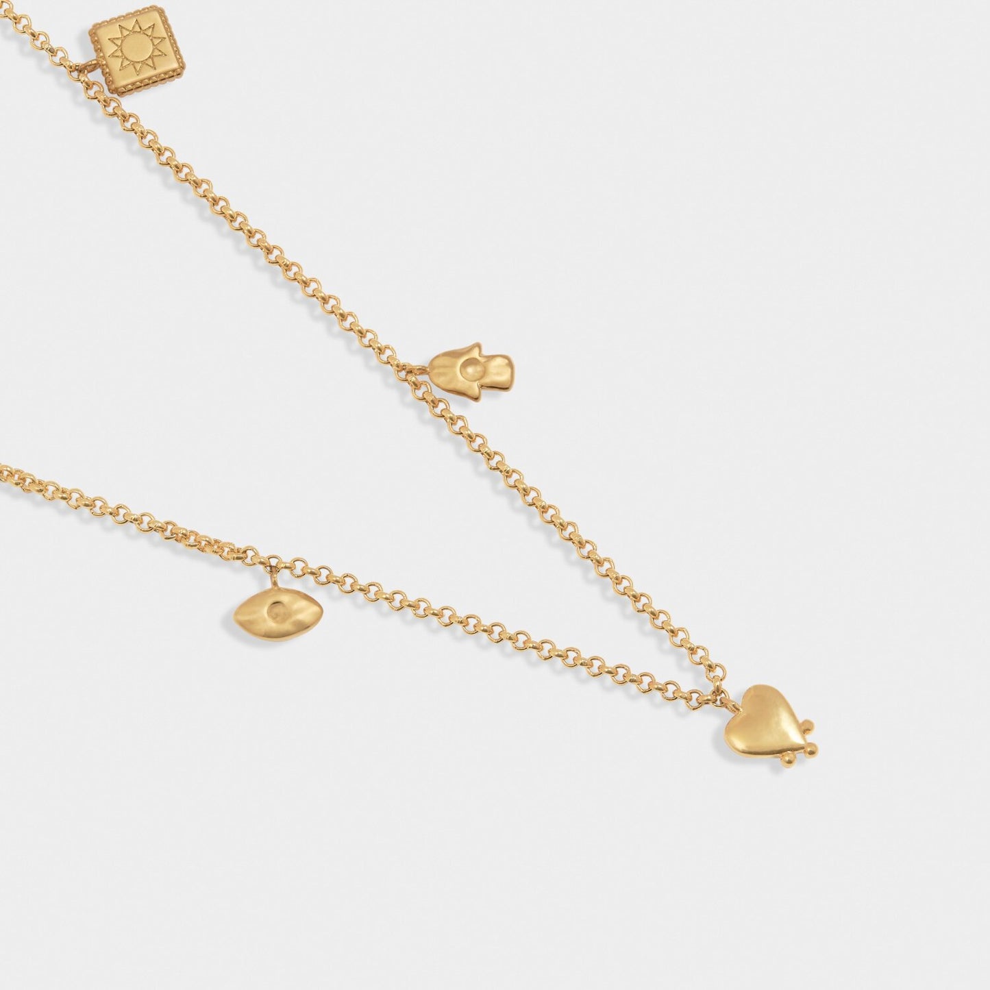 Katie Loxton Boheme Waterproof Gold Charm Necklace