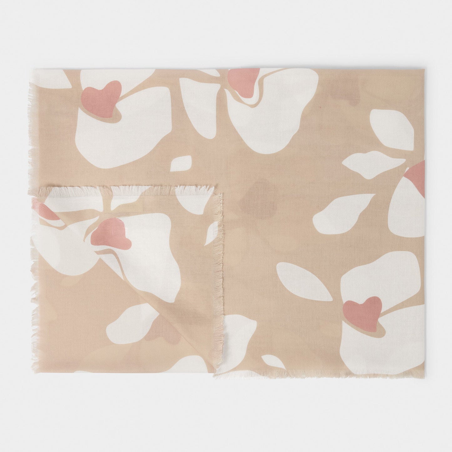 Katie Loxton Large Floral Printed Scarf
