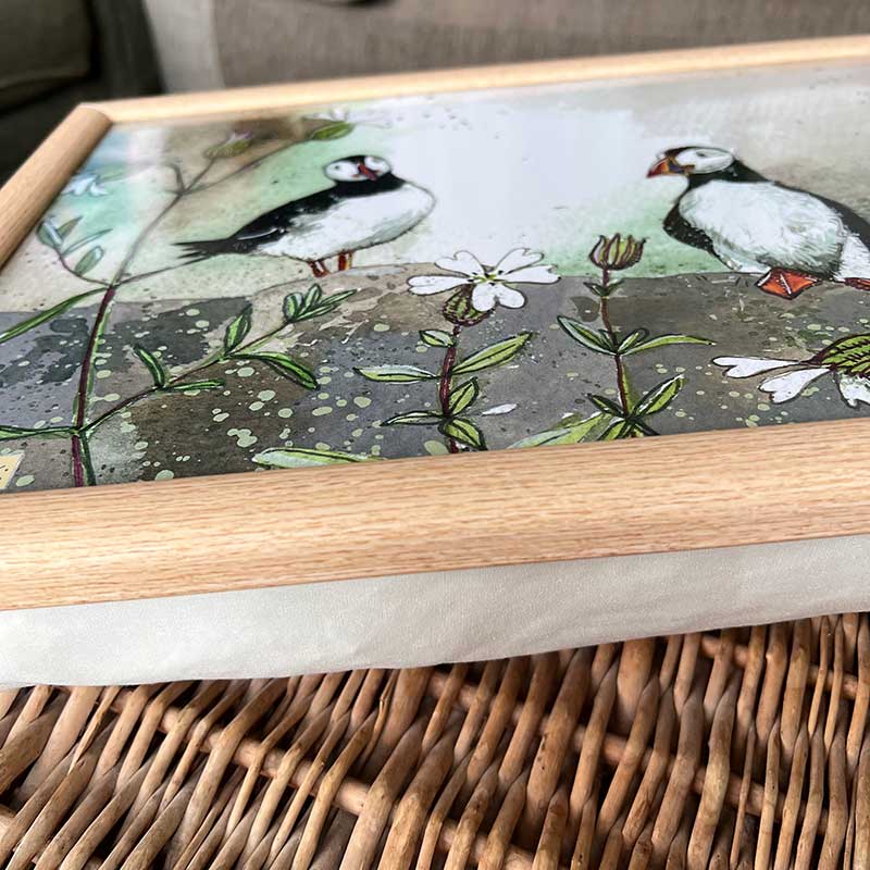 Alex Clark Puffins Lap Tray