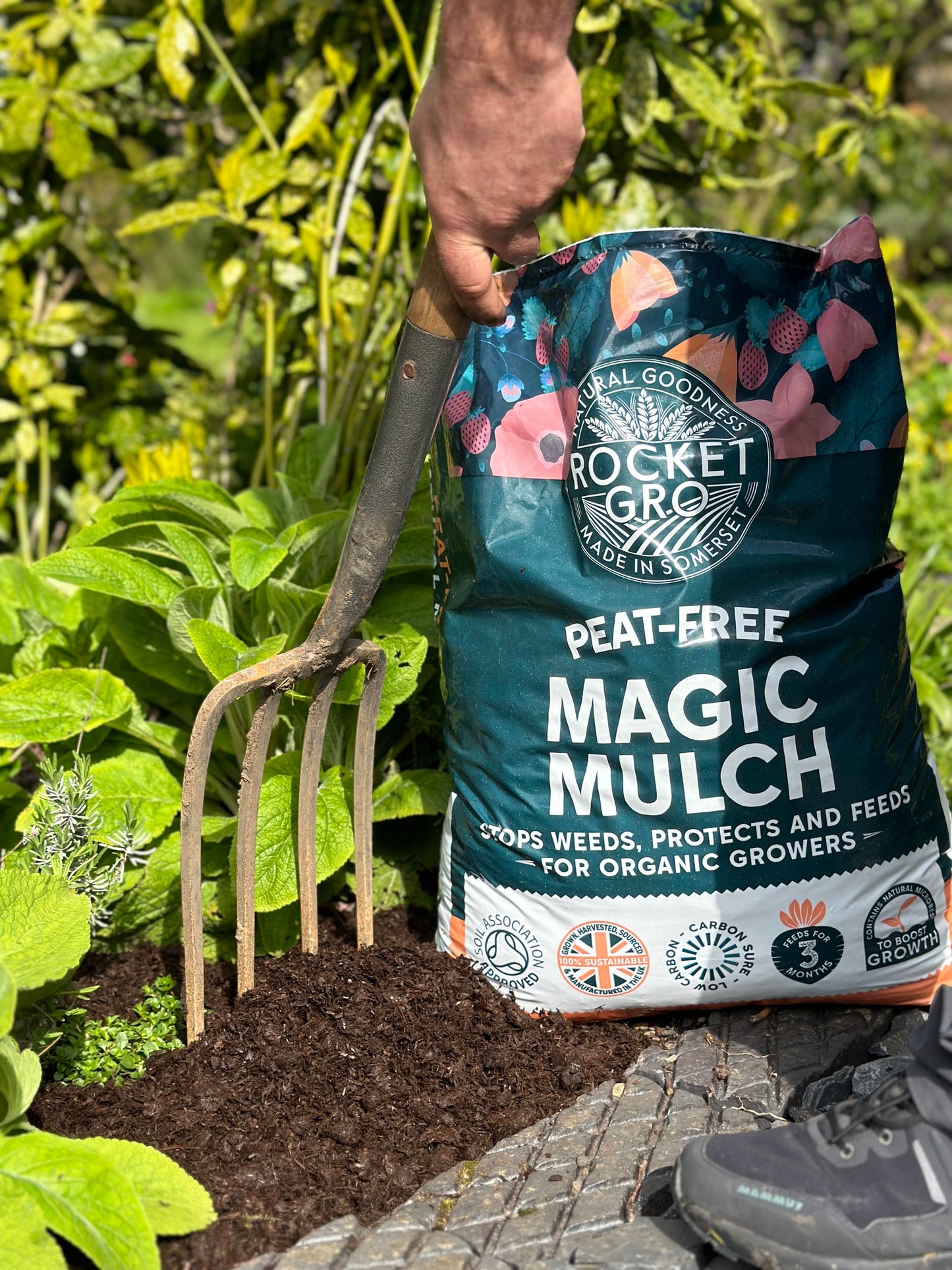 RocketGro Peat-Free Natural Mulch 50L
