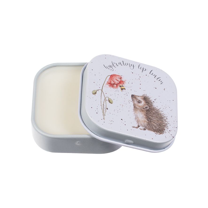 Wrendale Busy As A Bee Hedgehog Lip Balm Tin