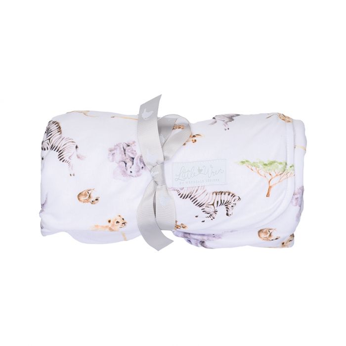 Wrendale Little Savannah African Animal Baby Blanket