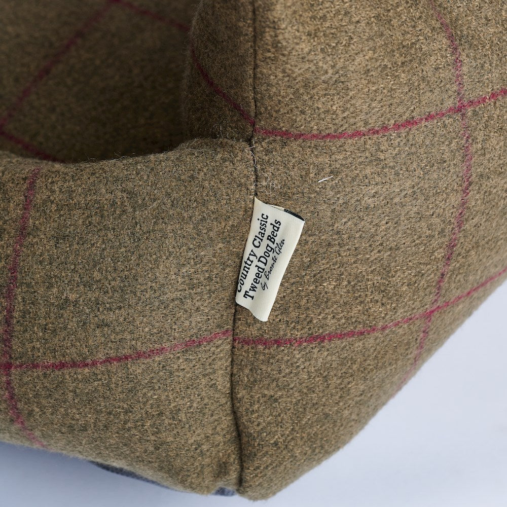 Bronte Glen Tweed Malham Cosy Plus Dog Bed