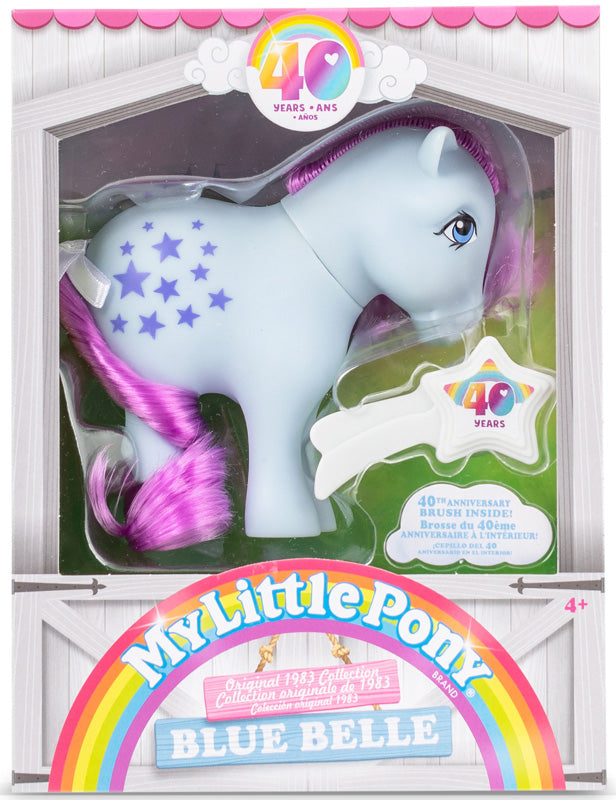 My Little Pony 40th Anniversary Original Ponies Blue Belle