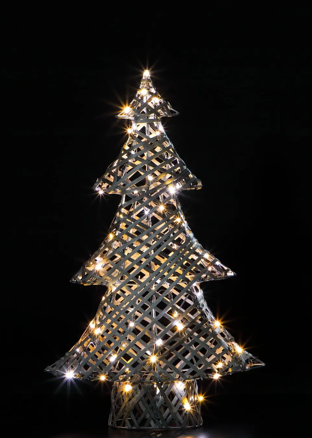 Noma Dickensian Rattan Tree 80cm