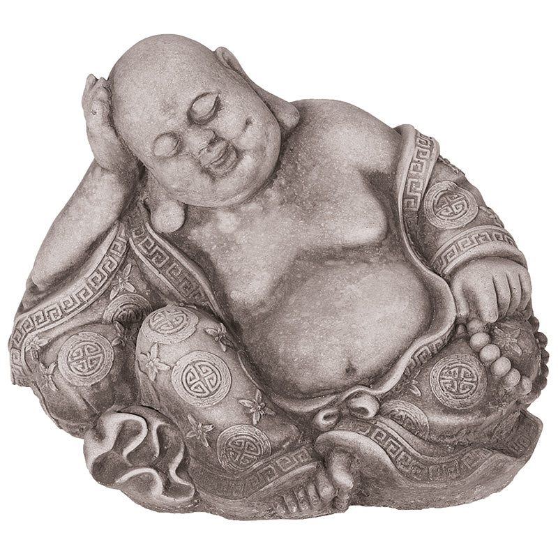 Willowstone Antique Grey Small Laughing Buddha OR20AG