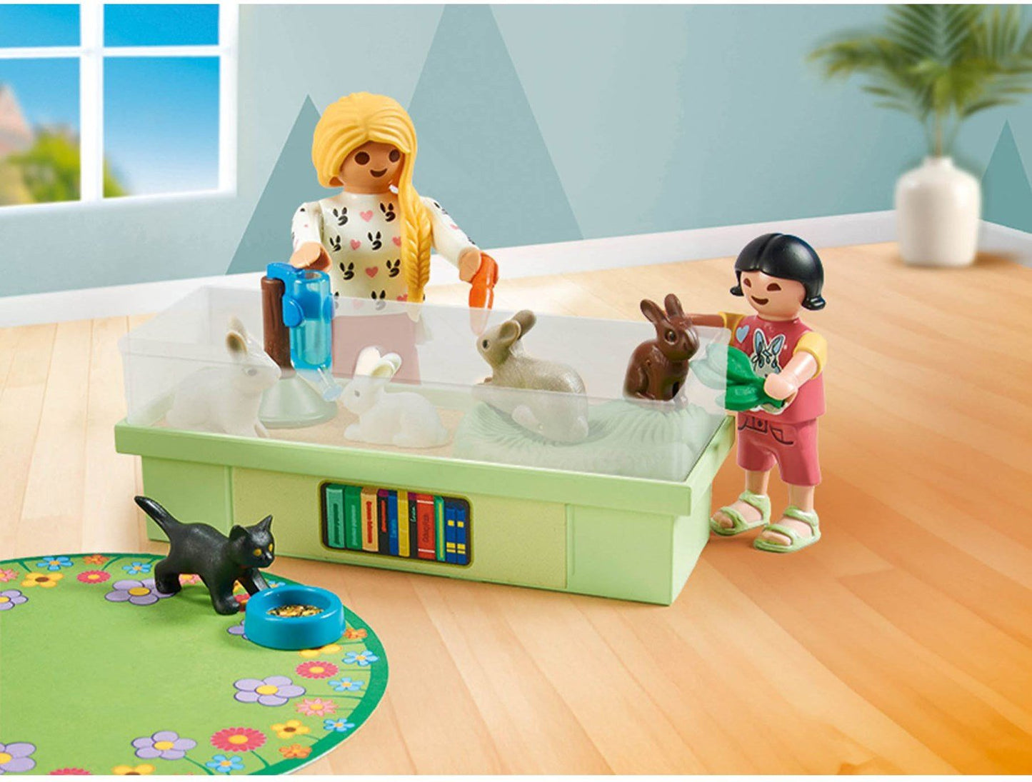 71753 Playmobil My Life Family With Rabbits Starter Pack