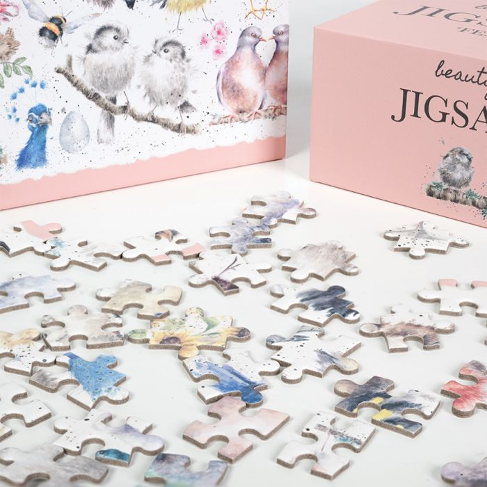 Wrendale Garden Birds Jigsaw Puzzle