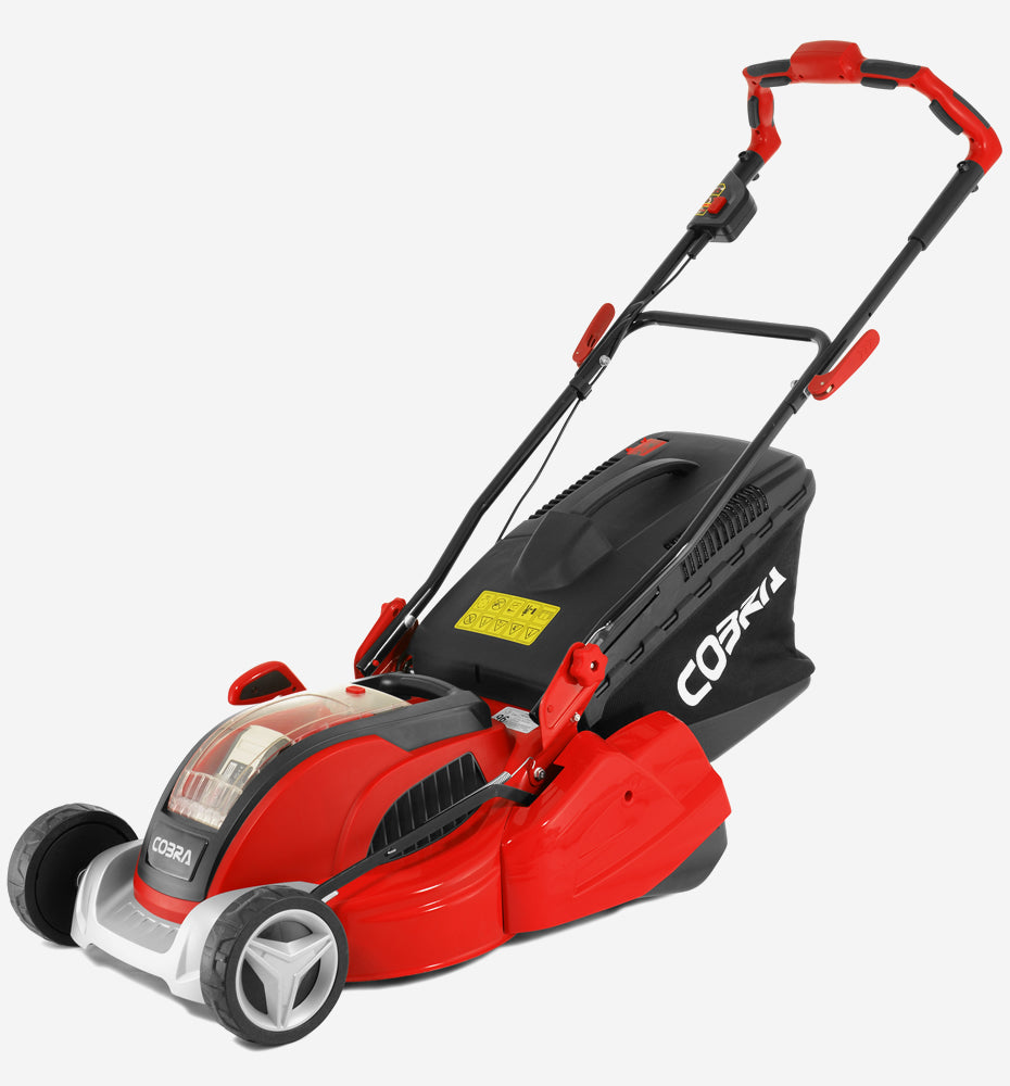 Cobra RM4140V Cordless Rear Roller Lawnmower 41cm