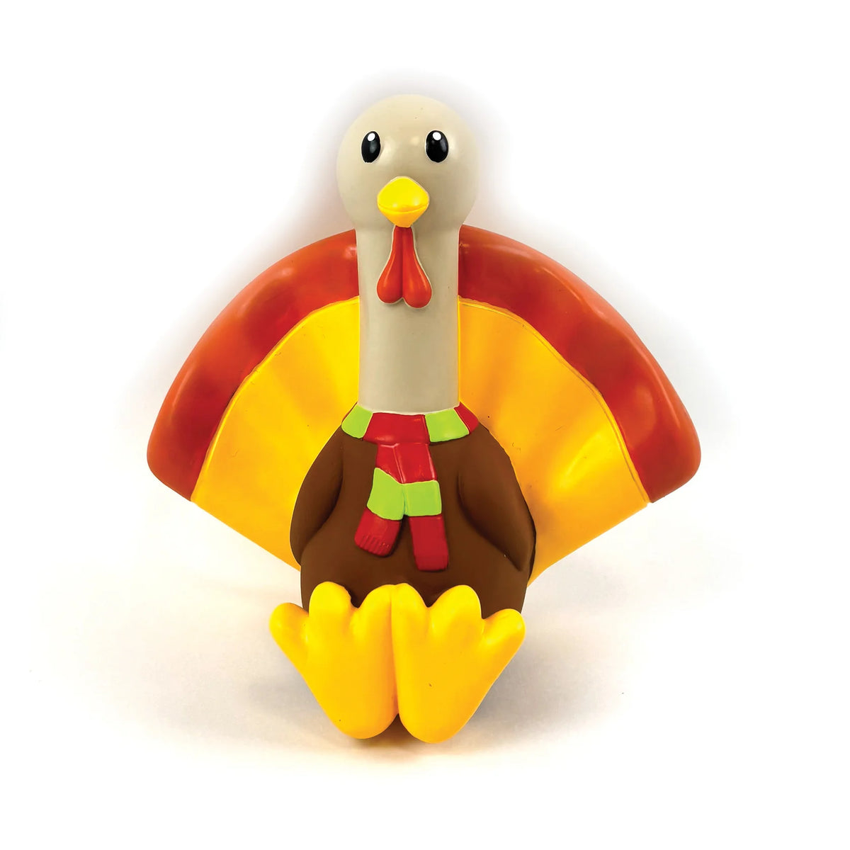 Happy Pet Tommy Turkey latex squeaky Christmas dog toy