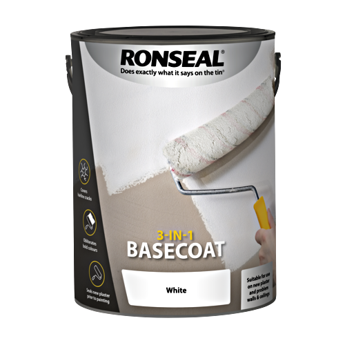 Ronseal 3-in-1 Basecoat White