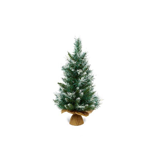Premier 60cm Green Burlap Table Tree