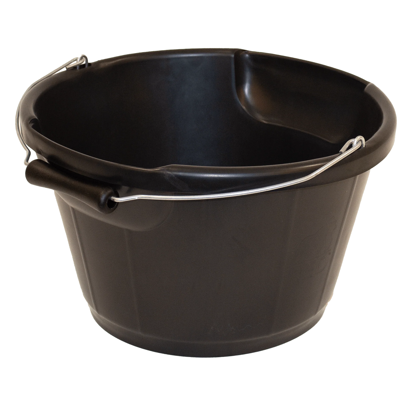 Red Gorilla Tyre Rubber Feed Bucket