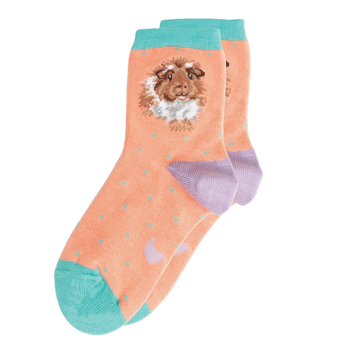 Wrendale Grinny Pig Guinea Pig Socks