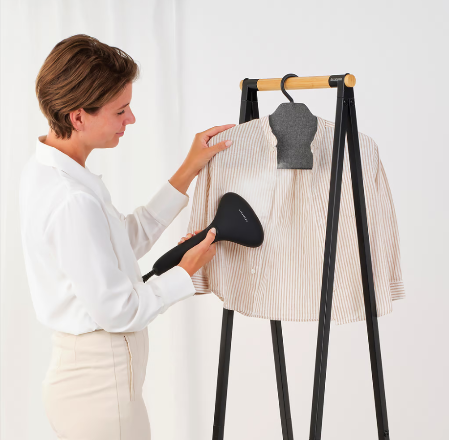 Brabantia Pepper Black Steaming Clothes Hanger