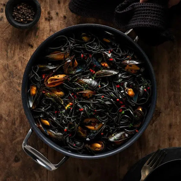 Stellar Profile 7000 5 Piece Draining Saucepan Set