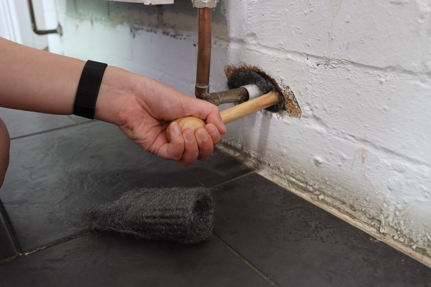 The Big Cheese Mouse Out Wire Wool Rodent Blocker Kit