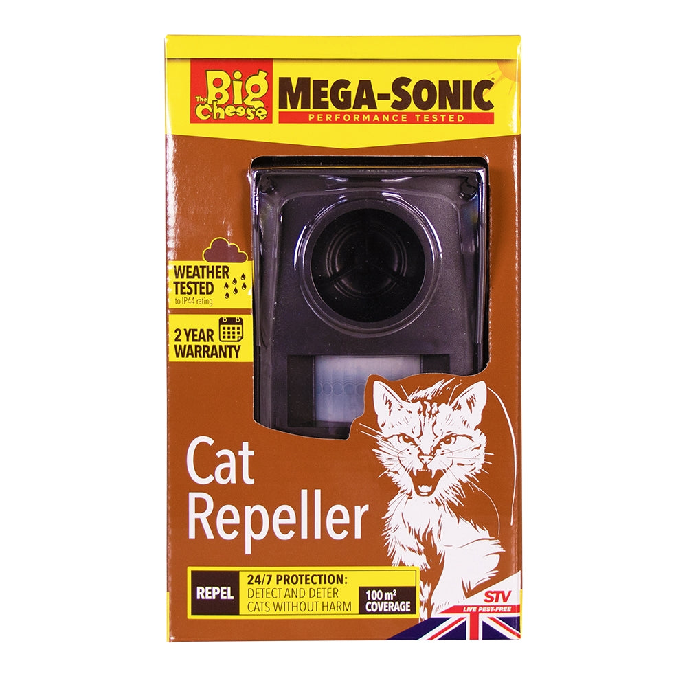 Big Cheese Mega-Sonic Cat Repeller