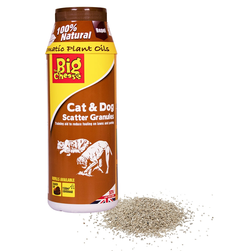 The Big Cheese Cat & Dog Repellent Scatter Granules