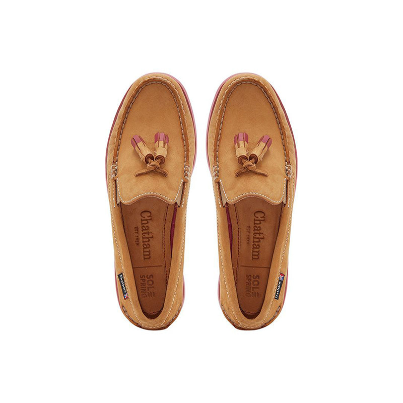 Chatham Crete G2 Nubuck Tassel Loafers