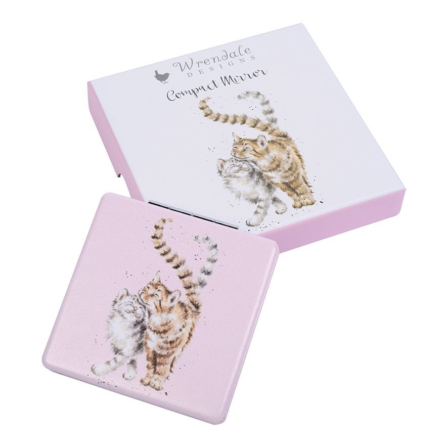Wrendale 'Feline Good' Cat Pocket Mirror