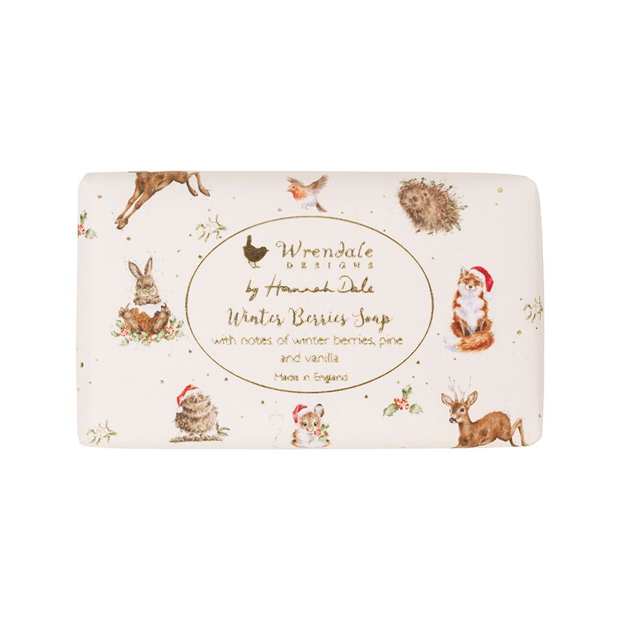Wrendale 'Winter Berries' Christmas Soap