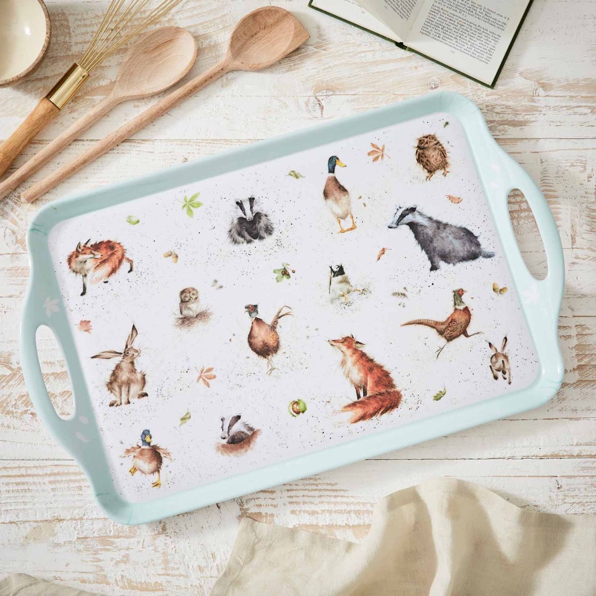 Wrendale Country Set Animal Large Tray