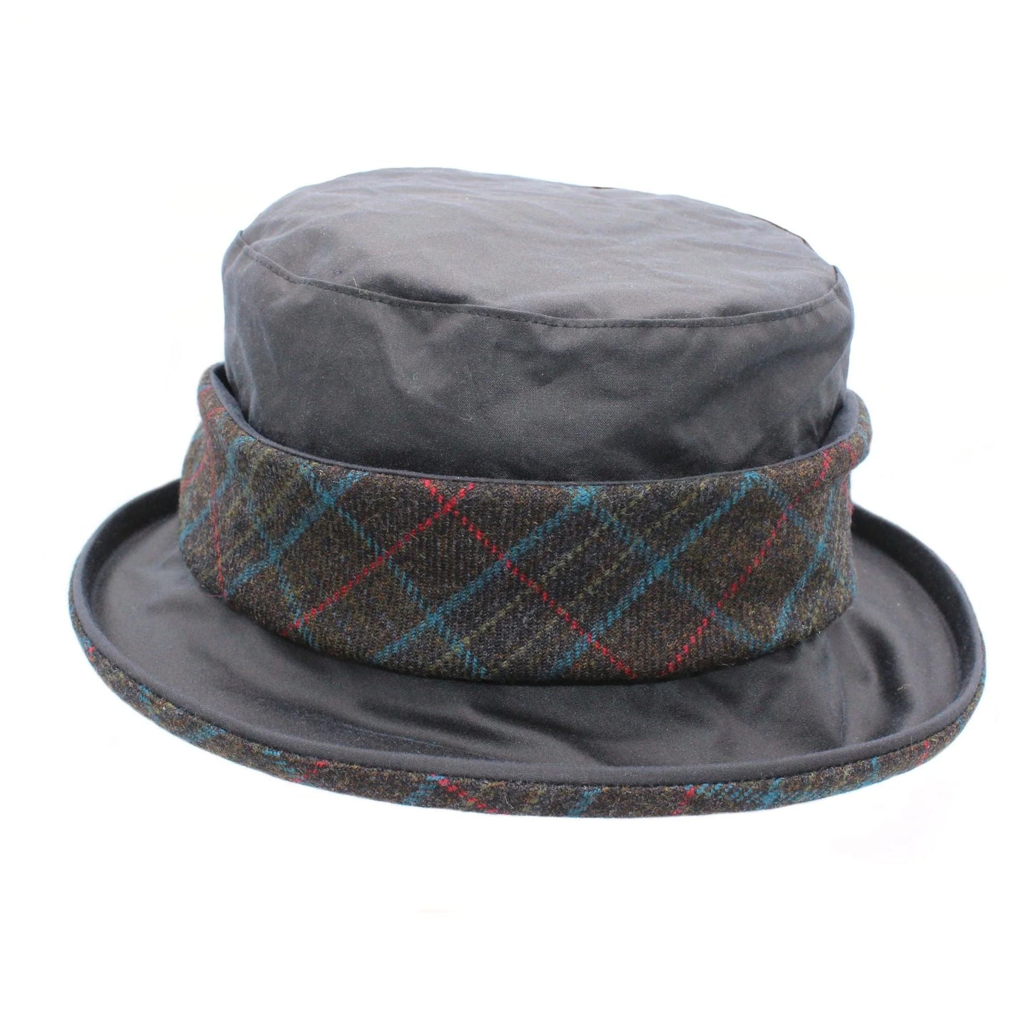 Heather Natalie Wax Tweed Band Hat