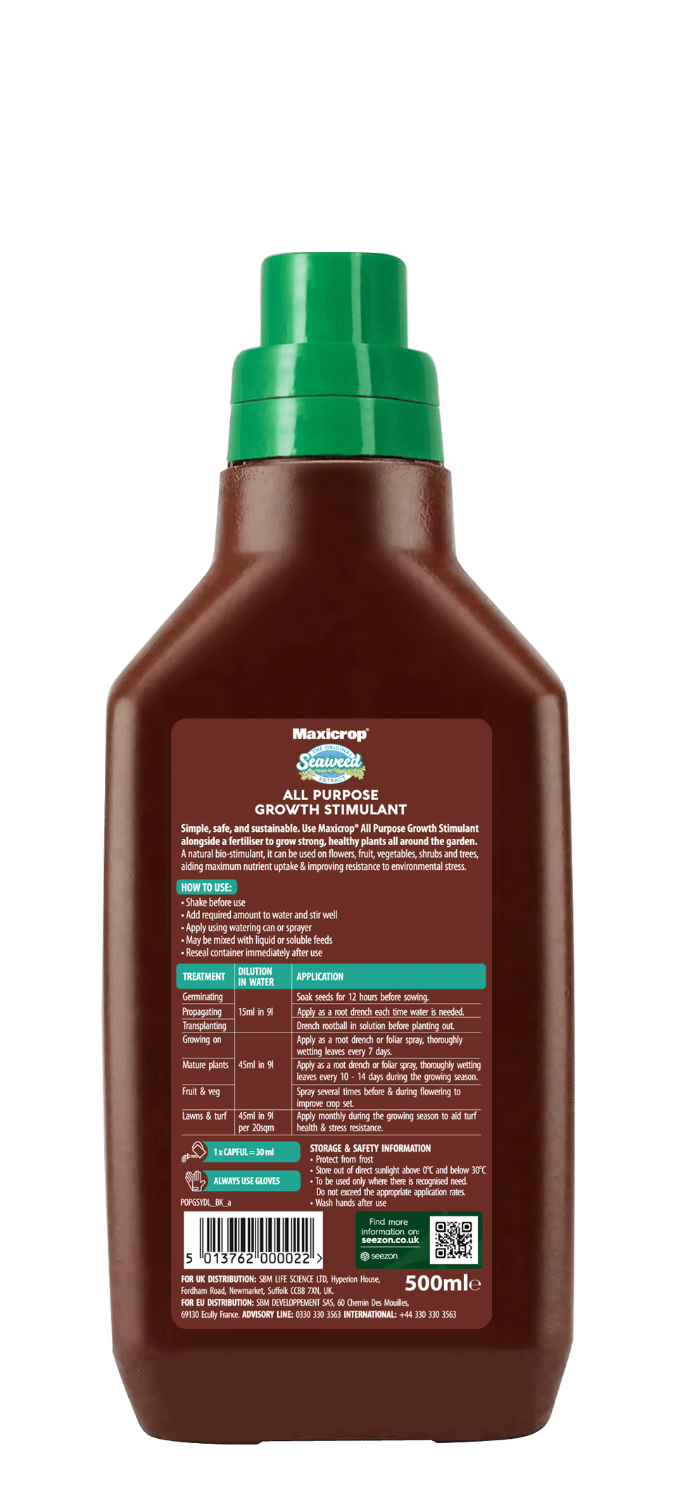 Maxicrop All Purpose Plant Growth Stimulant 500ml