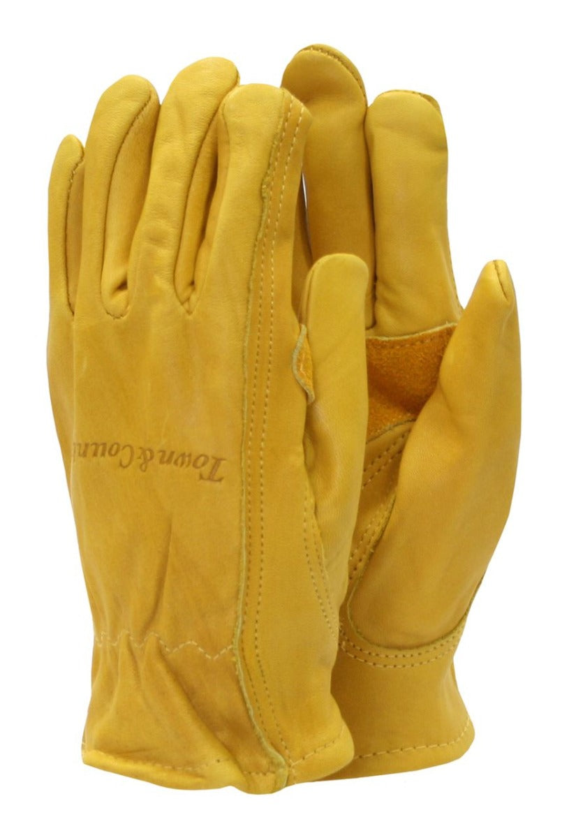 Town & Country Men's Extra Soft Leather Gardening Gloves