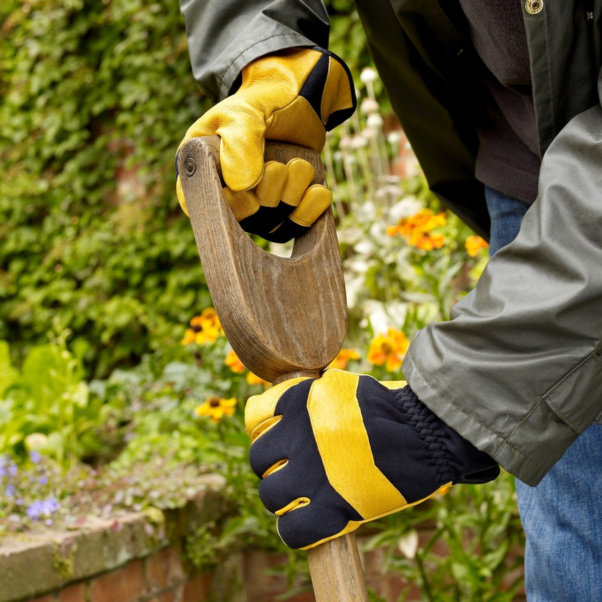 Town & Country General Purpose Mens Leather Gardening Gloves