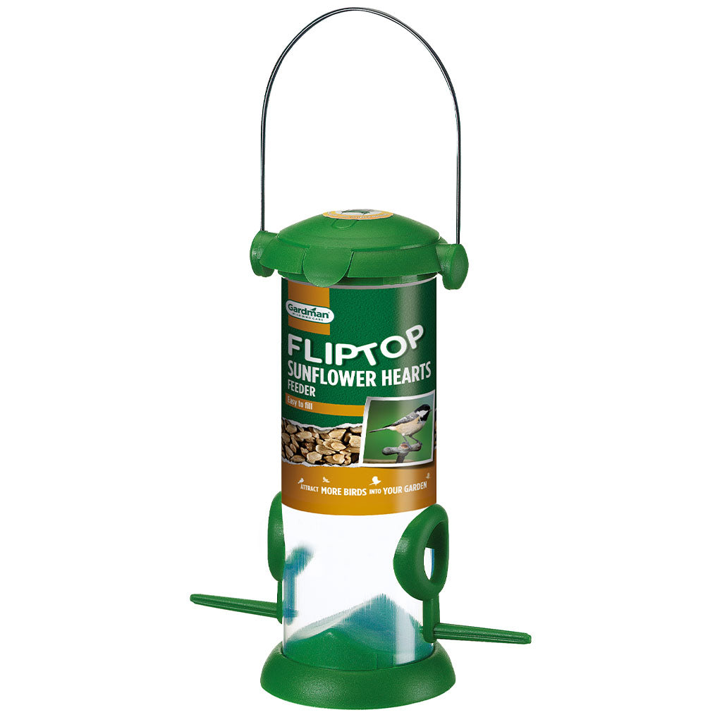 Gardman Fliptop Sunflower Heart Feeder
