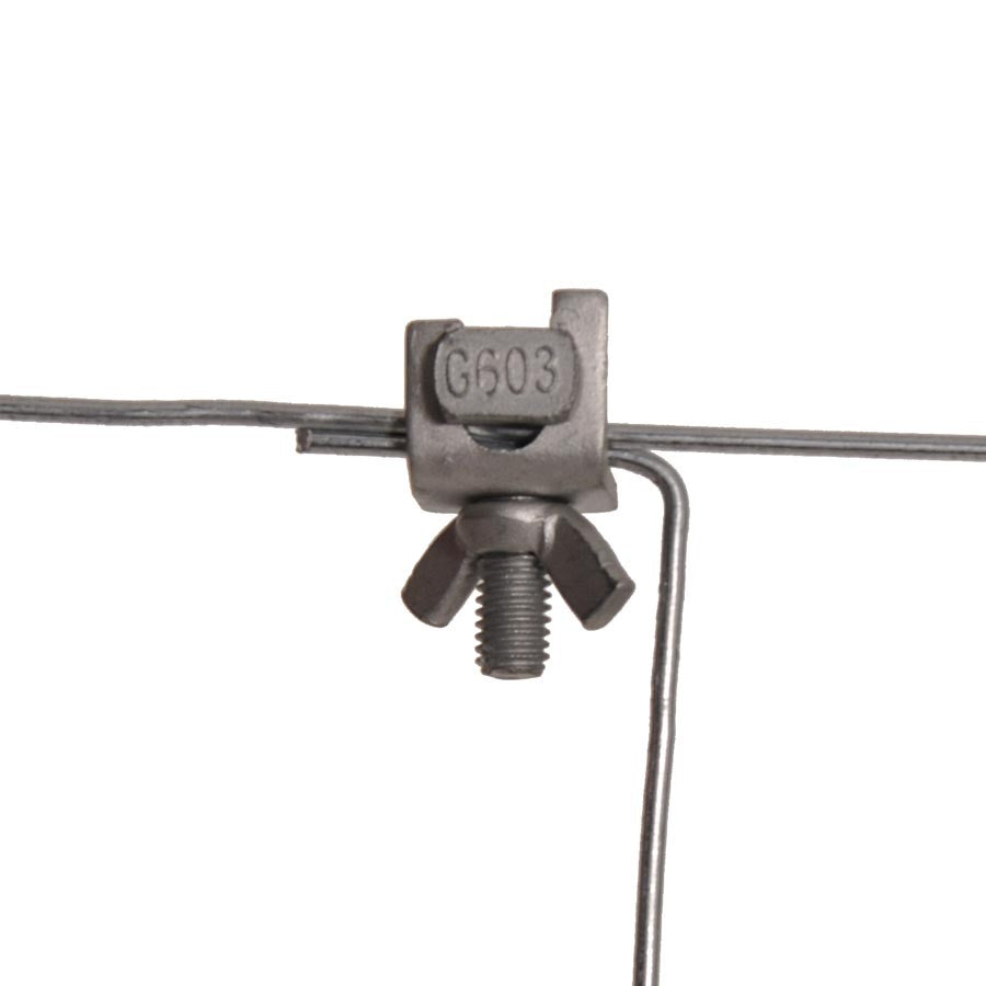 Gallagher Wire Clip Joint Clamp Angle Curved 10-Pack